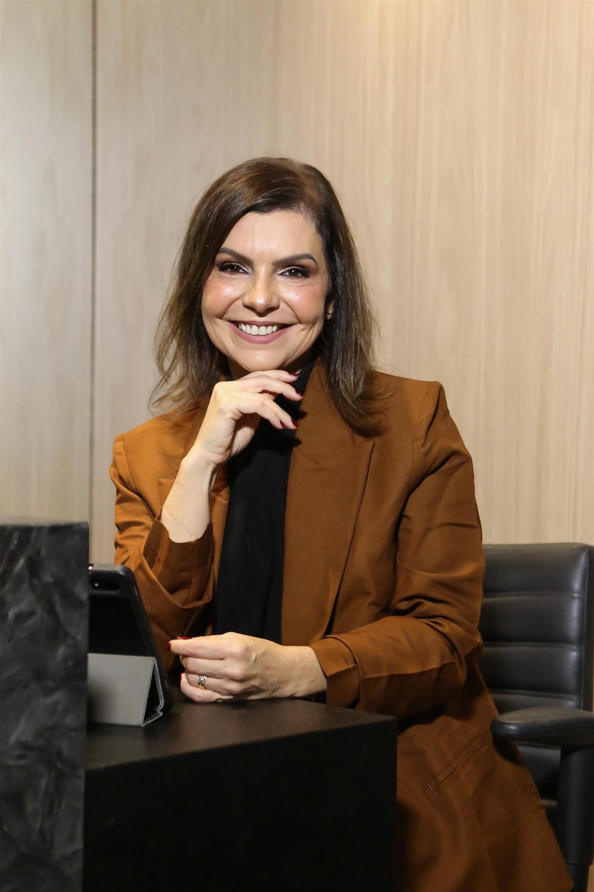 Dra. Mylene Pinto no consultório